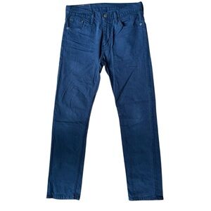 Levi’s 513 Men’s Slim Straight Blue‎ Stretch Jeans W29 L30